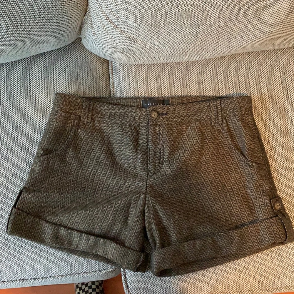 Sanctuary women’s tweed shorts size 32